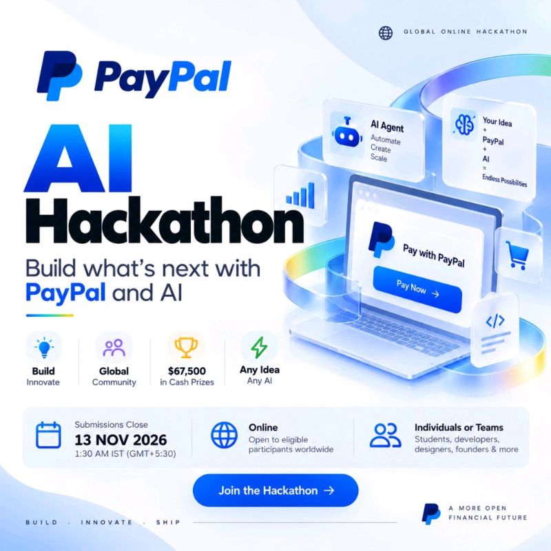 Build What's Next with PayPal and AI Global Hackathon