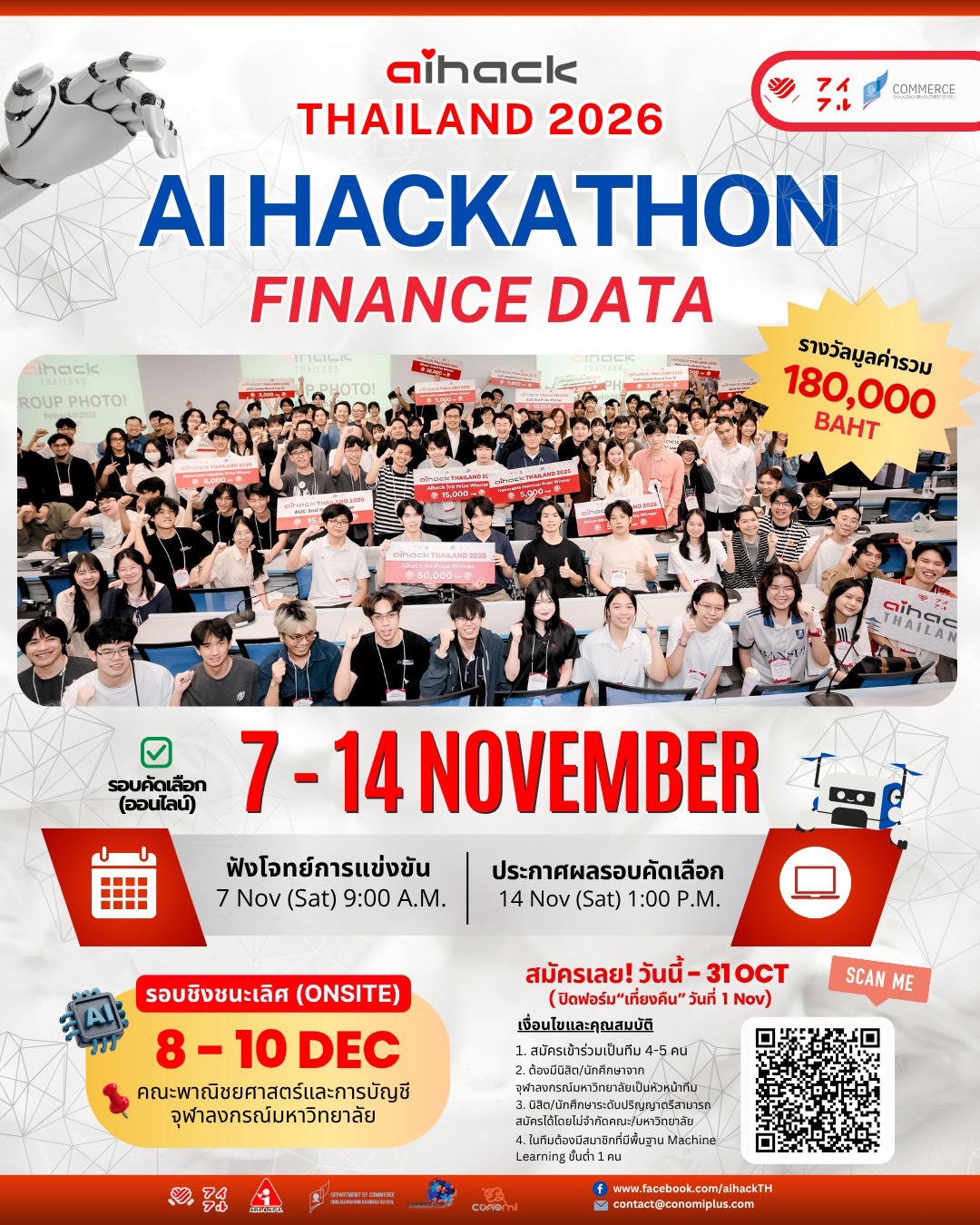 AI HACKATHON THAILAND 2026 — FINANCE DATA