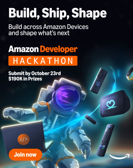 Build, Ship, Shape: Amazon Developer Hackathon